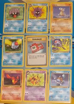 27 Vintage Pokemon TCG Cards Bulk Assortment 1999-2003 (NM/Excellent) 2012* - Image 3