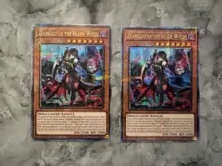 Diabellstar the Black Witch Quarter Century Secret Rare Card AGOV-EN006 1st NM - Image 1
