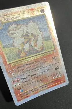 Arcanine - 36/110 - Reverse Holo Uncommon - Legendary Collection - Pokemon Card - Image 5