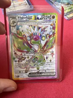 Flygon ex 222/191 Ultra Rare Surging Sparks Pokemon Card TCG - Image 1