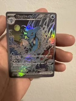 Pokemon Kingdra ex 131 Sv: Scarlet & Violet Promo Dragon EX Holo**Fan Art Card** - Image 4