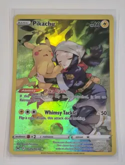 Pikachu Trainer Gallery SWSH Lost Origin #TG05 Pokemon Card TCG NM/MINT - Image 1