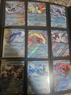 Pokemon TCG Lot Of Ex Cards Binder + Black Star 184 Cards - Image 4