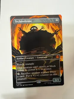 Technodrome (Borderless) - MTG: Teenage Mutant TMNT - SHIPS NOW! - Image 1