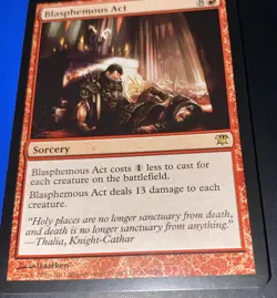 Blasphemous Act Innistrad Regular MTG TCG - Image 1