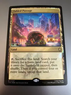 MTG: Teenage Mutant Ninja Turtles #67 Fabled Passage Surge Foil - M/NM - Image 2