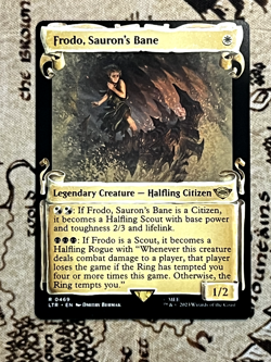 Frodo, Sauron's Bane (Showcase Scrolls) - The Lord of the Rings - 469 - NM - Image 1