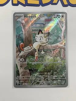 Meowth 106/094 - Me02: Phantasmal Flames Illustration Rare Holo IR - Pokemon TCG - Image 2