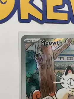 Meowth 106/094 - Me02: Phantasmal Flames Illustration Rare Holo IR - Pokemon TCG - Image 3