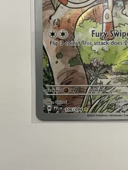 Meowth 106/094 - Me02: Phantasmal Flames Illustration Rare Holo IR - Pokemon TCG - Image 5