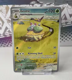 Pokemon Grotle Illustration Rare Card 164/162 Temporal Forces TCG NM/pack-fresh - Image 1