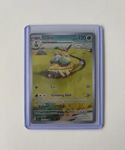 Pokemon Grotle Illustration Rare Card 164/162 Temporal Forces TCG NM/pack-fresh - Image 3