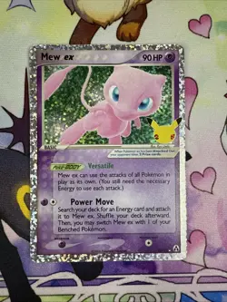 Mew Ex - Ultra Rare Holo 88/92 25th Anniversary Celebrations Pokemon Card M/NM - Image 1