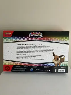 Pokemon TCG Prismatic Evolutions Accessory Pouch Special Collection Box - Image 2