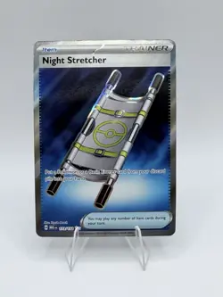 Night Stretcher 173/132 Me01: Mega Evolution Holo Ultra Rare Trainer TCG Pokemon - Image 1