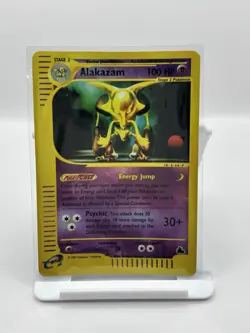 Alakazam 2/144 Skyridge Reverse Holo Rare - Pokemon TCG Vintage - MP - Image 1