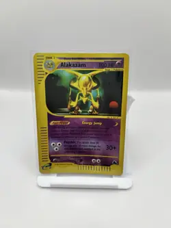 Alakazam 2/144 Skyridge Reverse Holo Rare - Pokemon TCG Vintage - MP - Image 2