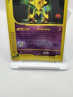 Alakazam 2/144 Skyridge Reverse Holo Rare - Pokemon TCG Vintage - MP - Image 3