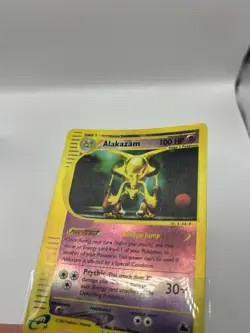 Alakazam 2/144 Skyridge Reverse Holo Rare - Pokemon TCG Vintage - MP - Image 5