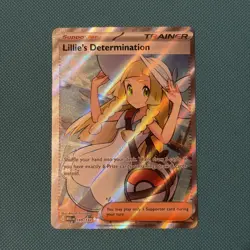 Lillie's Determination 169/132 Pokemon Mega Evolution Full Art - Image 1