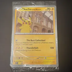 Pikachu At The Museum MEP Natural History Museum Pokemon Promo 2026 (Sealed) - Image 1