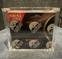 Pokemon Mega Evolution Phantasmal Flames Booster Box with Acrylic Case - Image 1