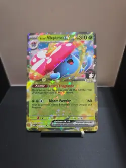 Pokemon TCG Erika’s Vileplume EX 003/217 Me:03 Ascended Heroes Double Rare Holo - Image 1