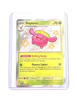 Skiploom 97/91 Baby Shiny Holo Rare Paldean Fates POKEMON TCG PAF ENGLISH NM/M - Image 3