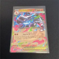Pokemon TCG Mega Charizard X EX 013/094 Phantasmal Flames Holo Double Rare 360 … - Image 2