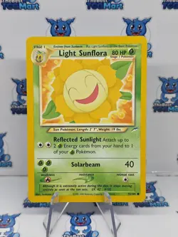 Pokemon Light Sunflora - 72/105 - Neo Destiny - MP - Image 1