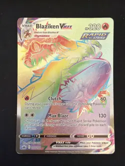 Blaziken VMAX (Secret) Secret Rare SWSH06: Chilling Reign 200/198 Pokemon TCG - Image 1