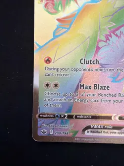 Blaziken VMAX (Secret) Secret Rare SWSH06: Chilling Reign 200/198 Pokemon TCG - Image 5