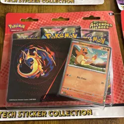 LOT OF 9 Pokemon Mega Evolution Ascended Heroes Tech Sticker Collection NEW - Image 2