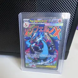 Pokemon Mega Charizard X ex 023 Me: Mega Evolution Promo Holo - Image 1