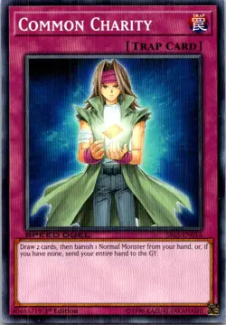 Common Charity #SBLS-EN016 Yugioh 1st Edition Lightly played - Image 1
