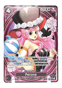 One Piece Card - Perona EB03-045 (SR) SP Extra Booster Heroines Edition English - Image 1