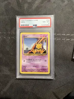 Pokemon 1999 Base Set Abra Jynx Drowzee Basic English Graded Card Lot - Image 4