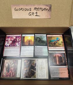 x1 MTG cards bulk lot **100 Cards** "Glorious Return of the Box" [Box ID: GR01] - Image 3