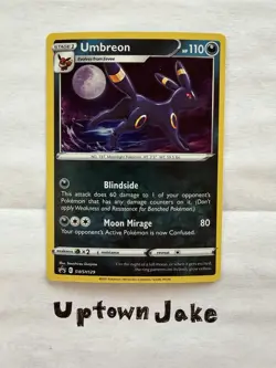 Umbreon SWSH129 - Black Star Promo - Near Mint NM Holo Pokemon Card (2) - Image 1