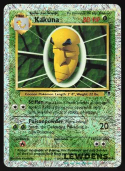 Kakuna - 50/110 - Reverse Holo Uncommon - Legendary Collection - Pokemon Card - Image 1