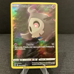 Duskull GG28/GG70 Crown Zenith Galarian Gallery Full Art Ultra Rare Holo Card - Image 1