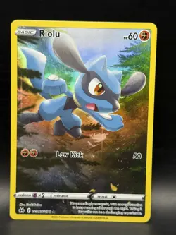 Riolu - GG26/GG70 Ultra Rare Crown Zenith: Galarian Gallery Pokemon Card - Image 1