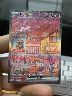 Mew 053 Black Star Promo 2023 151 IR Holo Rare Pokemon Card TCG - Image 3