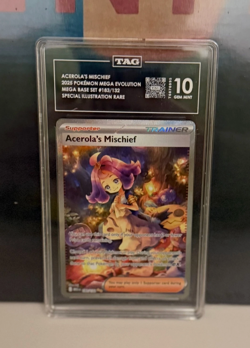 Pokemon TCG Acerola’s Mischief 183/132 Special Illustration Rare 2025 - Image 1