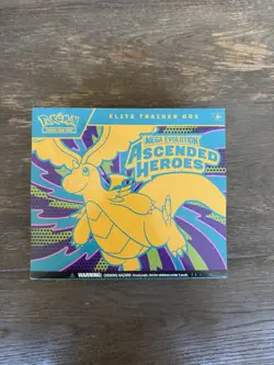 Pokemon TCG Ascended Hero’s Elite Trainer Box ETB Brand New & Sealed - Image 1
