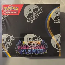 Pokemon TCG Mega Evolution Phantasmal Flames Booster Box English 2025 - Image 1