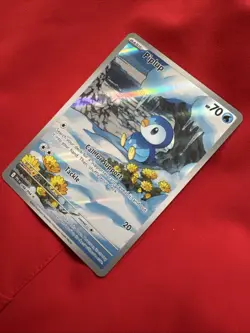Pokemon TCG Piplup Full Art Illustration Rare 098/094 NM Phantasmal Flames - Image 4
