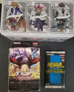 Yu-Gi-Oh Card Sealed Lot - 2025 Mega Tin, Deck And Booster Pack All Sealed - Image 1