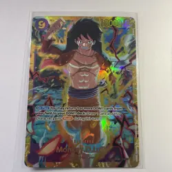 Bandai One Piece Card Game Monkey D. Luffy OP08-119 Holo Rush Character - Image 1