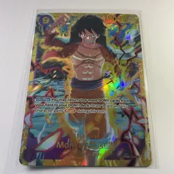 Bandai One Piece Card Game Monkey D. Luffy OP08-119 Holo Rush Character - Image 2